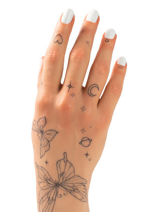 Open image in slideshow, Tattooed Practice LifeLike Full Hand &quot;Butterfly&quot;
