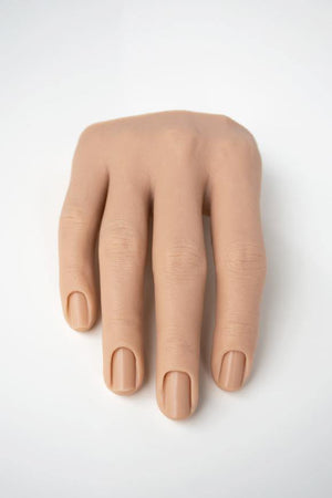 Open image in slideshow, Silicone Practice One Colour Half Hand ANAIS - ALEANA HAND
